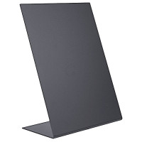 Contacto Tischaufsteller Kreidetafel L-Form, Din A5