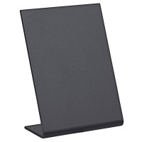 Contacto Tischaufsteller Kreidetafel L-Form, Din A7