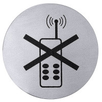 Contacto Hinweis-Türsymbol Handy verboten