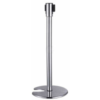 Contacto Wandhalterung mit rotem Gurt 1700 mm zu Gurtabsperrpfosten