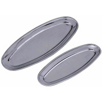 Contacto Fischplatte, gebördelt, 450 mm