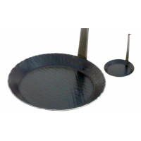 Contacto Servierpfanne, hochstehender Stiel, 200 mm