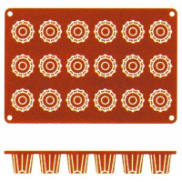 Contacto Silikon-Backmatte, Bordelais, 18 Formen