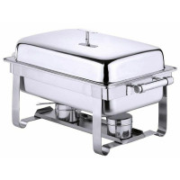 Contacto Chafing Dish GN 1/1, Rohrgriffe, 2 Behälter