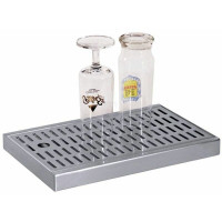 Contacto Tropfblech, Edelstahl, 200 mm