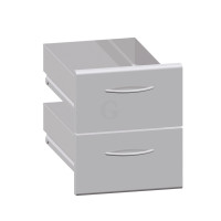 Bartscher Schubladen 700 B400 2er-Set