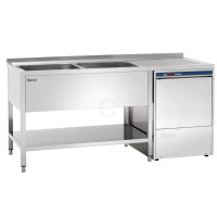 Bartscher Spülcenter 700 B1800 2 Becken LI