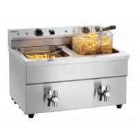 Bartscher Induktions-Fritteuse 2x8L Plus