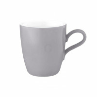 Seltmann Weiden COUP Fine Dining Fashion Becher mit Henkel 0,28 Liter M5389, grau