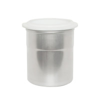 PacoJet Pacossier Becher mit Deckel - Farbe weiß