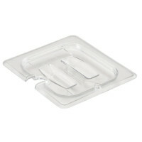 CAMBRO GastroNorm-Behälter GN 1/6 Deckel mit Griff und Kerbe