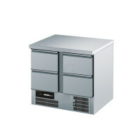 CHROMOnorm Kühltisch GN 1/1 4 Schubladen BR 795
