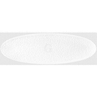 Seltmann Weiden NORI Coupplatte oval 44 x 14 cm Vollrelief, weiß