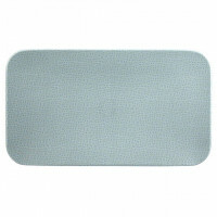 Seltmann Weiden COUP Fine Dining Fashion Coupteller flach rechteckig 35x20 cm M5385, türkis 