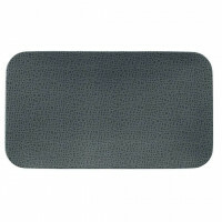 Seltmann Weiden COUP Fine Dining Fashion Coupteller flach rechteckig 35x20 cm M5385, anthrazit 