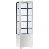 SARO Kühlvitrine, 235 Liter Modell SVEN weiß