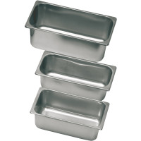 NordCap Edelstahl-Eisschale 5,0 l flach