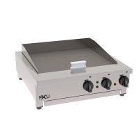 EKU Snackline Auftisch-Grillplatte Duplex GRE-K-60-20-D