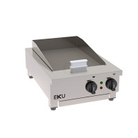 EKU Snackline Auftisch-Grillplatte Duplex GRE-K-40-20-D
