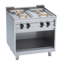 EKU Thermik 750 Gasherd PowerBurner GST-4-B beidseitig bedienbar