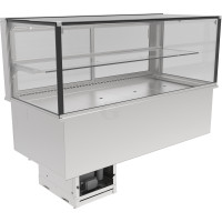 NordCap Einbaukühlvitrine GREEN GE-145-54-E R-290