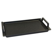 SARO Eurolux Premium Grillplatte mit Griffen 41 x 24 cm