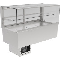 NordCap Einbaukühlvitrine GASTRO GE-145-53-E R-290