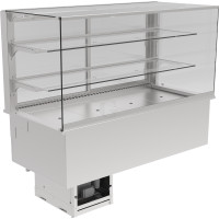 NordCap Einbaukühlvitrine GASTRO GE-145-70-E R-290