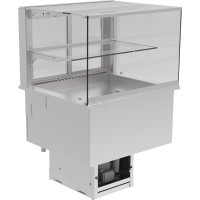 NordCap Einbaukühlvitrine GASTRO GE-80-53-E R-290