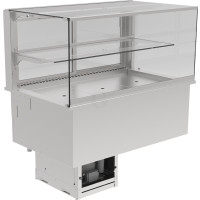 NordCap Einbaukühlvitrine GASTRO GE-112-53-E R-290