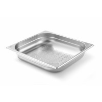 Hendi Gastronorm Behälter 2/3 perforiert, Kitchen Line, GN 2/3, 5 L, (H) 65 mm