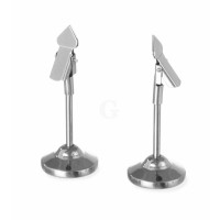 Hendi Schilderhalter - 2 Stk, ø 40 x (H) 104 mm