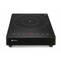 Hendi Induktionskocher Kitchen Line, 230 V / 3,5 kW, 337 x 417 x (H) 85 mm