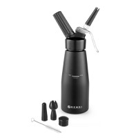 Hendi Sahnespender Kitchen Line, schwarz, 0.95 L