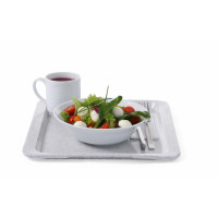 Hendi Serviertablett granitfarben, rechteckig, GN 1/1, 530 x 325 mm