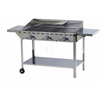 Hendi Grillsystem Green Fire 3 Brenner, 17,4 kW, 1078 x 612 x (H) 825 mm
