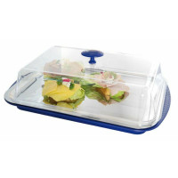 Hendi Edelstahl-Tablett, 395 x 283 mm