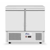 Hendi Kühltisch, zweitürig Kitchen Line 300 L, -2 / 8 ˚C, 230 V / 0,22 kW, R600a, 900 x 700 x (H) 880 mm