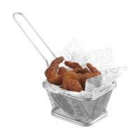 Hendi Miniatur-Frittierkörbe stapelbar, 130 x 115 x (H) 80 mm