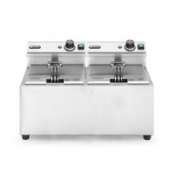 Hendi Friteuse Profi Line - 2 x 8 L, 16L, 230V/7000W, 605x460x(H)350mm