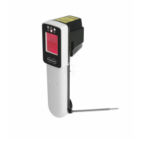 Hendi Infrarot-Thermometer mit Sonde, -60 / 350˚C, 39 x 53 x (H) 158 mm