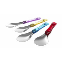 Hendi Eiscreme-Spachtel mit Tritan-Griff, Gelb, (L) 260 mm