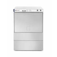 Hendi Geschirrspüler K50, mit Laugen- + Spülmittelpumpe, 400 V / 6,6 kW, 600 x 570 x (H) 830 mm
