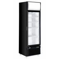 Hendi Kühlschrank 313 L mit einer Glastüre, 2 / 10 ˚C, 230 V / 0,3 kW, R600a, 620 x 669 x (H) 1965 mm