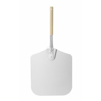 Hendi Pizzaschaufel - eckig, kurzer Griff, 305 x 660 mm