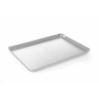 Hendi Präsentiertablett für Süßwaren, 600 x 400 x (H) 20 mm silber