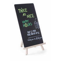 Hendi Kreidetafel mit Staffelei, 220 x 210 x (H) 360 mm
