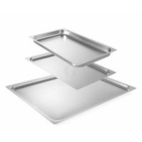 Hendi Gastronorm Einschubblech Profi Line GN 2/1, GN2/1, GN 2/1, 650x530x(H)20mm