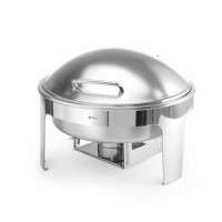 Hendi Chafing Dish rund, satiniert, Profi Line, 6 L, 465 x 420 x (H) 320 mm