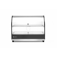 Hendi Warmhaltevitrine mit 2 Auslagen, doppelt, 230 V / 0,4 kW, 554 x 376 x (H) 432 mm